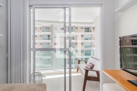 Sala de apartamento para alugar com 2 quartos, 60m² em Santo Amaro, São Paulo