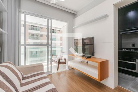 Sala de apartamento para alugar com 2 quartos, 60m² em Santo Amaro, São Paulo