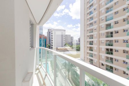 Varanda de apartamento para alugar com 2 quartos, 60m² em Santo Amaro, São Paulo
