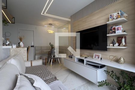 Sala de apartamento à venda com 2 quartos, 58m² em Picanço, Guarulhos