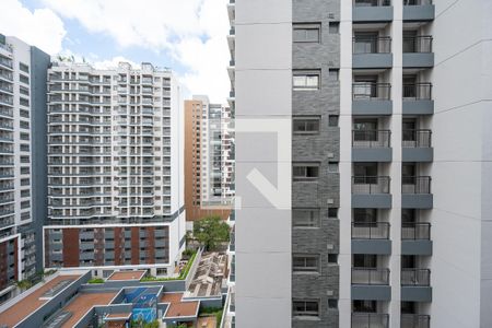 Vista da Sala/Quarto de kitnet/studio para alugar com 1 quarto, 25m² em Vila Clementino, São Paulo