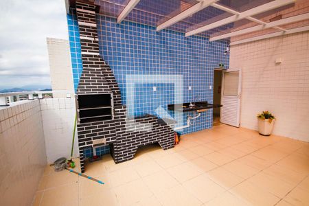 Área comum - Churrasqueira de apartamento para alugar com 2 quartos, 65m² em Guilhermina, Praia Grande