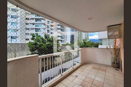 Varanda  de apartamento à venda com 3 quartos, 92m² em Recreio dos Bandeirantes, Rio de Janeiro