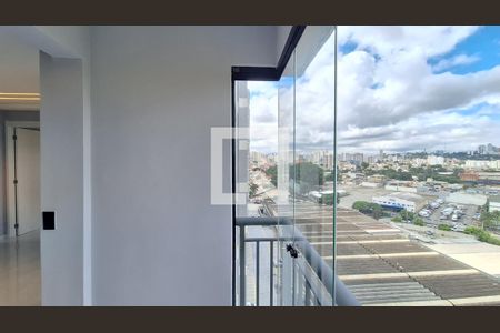 Varanda e área de serviço de apartamento para alugar com 1 quarto, 41m² em Água Branca, São Paulo