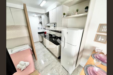 Sala/Cozinha de apartamento para alugar com 1 quarto, 27m² em Parada Inglesa, São Paulo