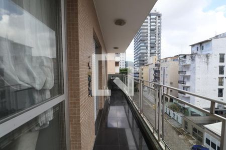 Varanda de apartamento para alugar com 3 quartos, 99m² em Prt. do Guaruja, Guarujá