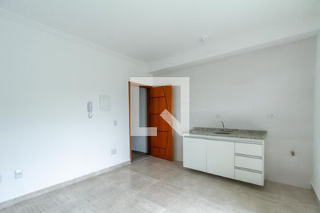 Sala e Cozinha de apartamento à venda com 2 quartos, 65m² em Jardim Copacabana, São Bernardo do Campo