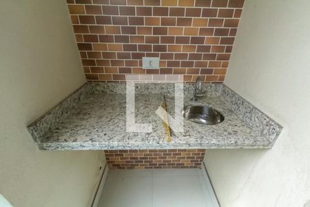 Varanda e Área de Serviço de apartamento à venda com 2 quartos, 65m² em Jardim Copacabana, São Bernardo do Campo