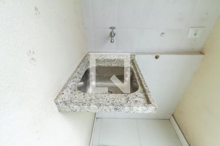 Varanda e Área de Serviço de apartamento à venda com 2 quartos, 65m² em Jardim Copacabana, São Bernardo do Campo