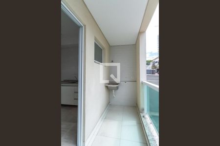Varanda e Área de Serviço de apartamento à venda com 2 quartos, 65m² em Jardim Copacabana, São Bernardo do Campo