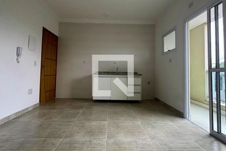 Sala/Cozinha  de apartamento à venda com 2 quartos, 51m² em Jardim Copacabana, São Bernardo do Campo