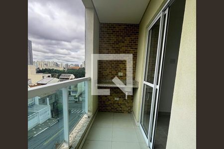 Sala/Cozinha - Sacada  de apartamento à venda com 2 quartos, 51m² em Jardim Copacabana, São Bernardo do Campo