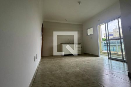 Sala/Cozinha  de apartamento à venda com 2 quartos, 51m² em Jardim Copacabana, São Bernardo do Campo