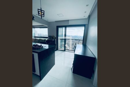 Cozinha de apartamento à venda com 1 quarto, 39m² em City Bussocaba, Osasco
