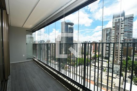 varanda sala de apartamento para alugar com 3 quartos, 115m² em Pinheiros, São Paulo