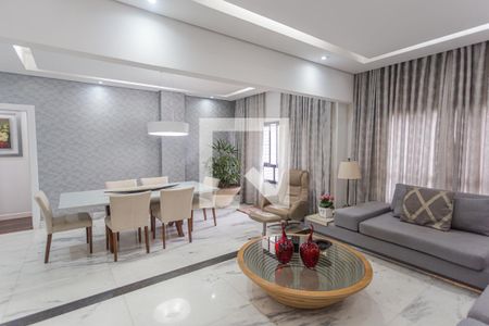 Sala  de apartamento à venda com 4 quartos, 260m² em Cidade Nova, Belo Horizonte