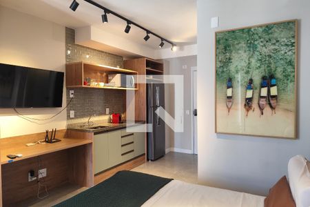 Studio de kitnet/studio à venda com 1 quarto, 25m² em Brooklin, São Paulo