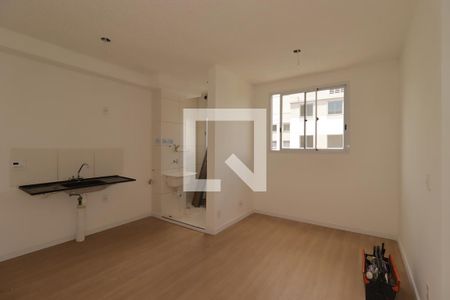 Sala de apartamento para alugar com 2 quartos, 37m² em Jardim, Santo André