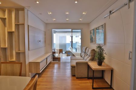 Sala de apartamento para alugar com 3 quartos, 92m² em Vila Regente Feijó, São Paulo