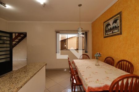 Sala de Jantar de casa à venda com 2 quartos, 360m² em Vila Curuçá, Santo André