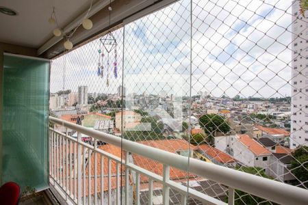 Varanda gourmet de apartamento à venda com 3 quartos, 81m² em Centro, Diadema