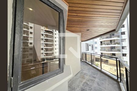 Varanda da Sala de apartamento para alugar com 3 quartos, 147m² em Moema, São Paulo