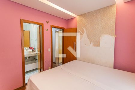 Suíte de apartamento à venda com 3 quartos, 85m² em Novo Horizonte, Belo Horizonte