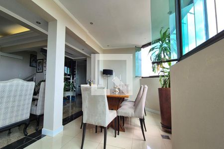 Varanda da Sala  de apartamento à venda com 4 quartos, 290m² em Fazenda Santa Cândida, Campinas