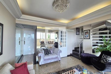 Sala  de apartamento à venda com 4 quartos, 290m² em Fazenda Santa Cândida, Campinas