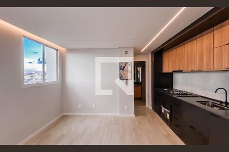 Sala/Cozinha  de apartamento à venda com 1 quarto, 35m² em Vila Nova, São Paulo