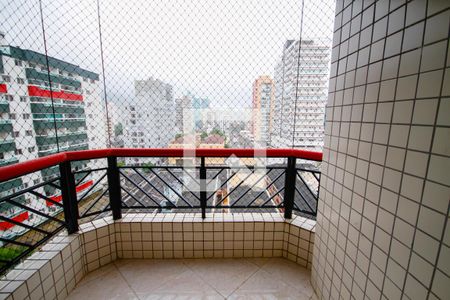 Varanda da Sala de apartamento para alugar com 2 quartos, 94m² em Canto do Forte, Praia Grande
