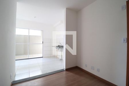 Sala de apartamento para alugar com 2 quartos, 49m² em Jardim Inconfidencia, Uberlândia