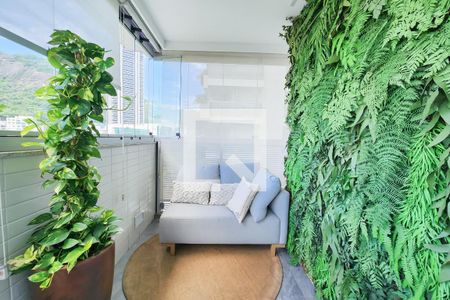 Varanda  de apartamento à venda com 3 quartos, 106m² em Botafogo, Rio de Janeiro