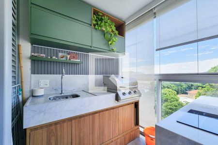 Varanda  de apartamento à venda com 3 quartos, 106m² em Botafogo, Rio de Janeiro