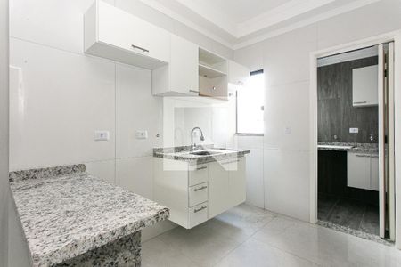 Cozinha de apartamento para alugar com 2 quartos, 33m² em Vila Carrão, São Paulo