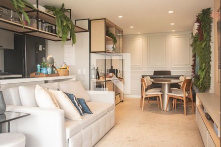 Sala de apartamento à venda com 3 quartos, 85m² em Vila Monte Alegre, São Paulo