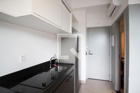 Cozinha de kitnet/studio para alugar com 1 quarto, 26m² em Vila Olímpia, São Paulo
