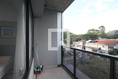 Varanda de kitnet/studio para alugar com 1 quarto, 26m² em Vila Olímpia, São Paulo