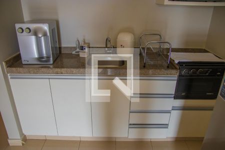 Sala/Cozinha de apartamento para alugar com 1 quarto, 40m² em Setor Oeste, Goiânia