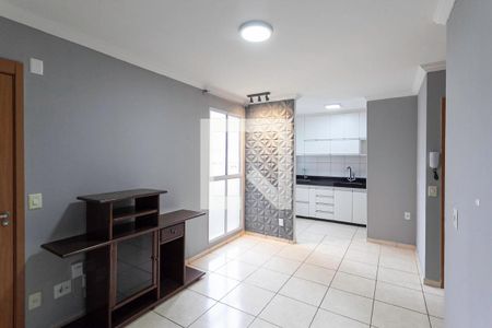 Sala de apartamento para alugar com 2 quartos, 45m² em Chacaras Reunidas Santa Terezinha, Contagem