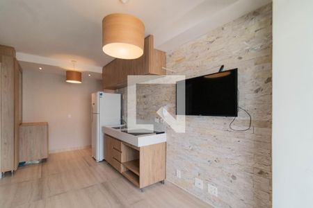 Sala de apartamento para alugar com 1 quarto, 34m² em Pompeia, São Paulo