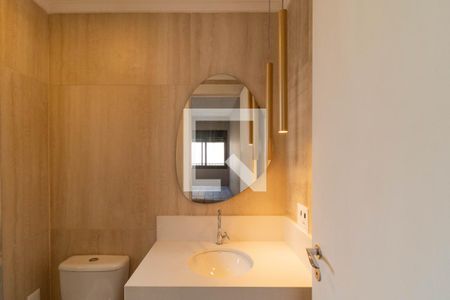 Banheiro da Suíte de apartamento para alugar com 1 quarto, 34m² em Pompeia, São Paulo