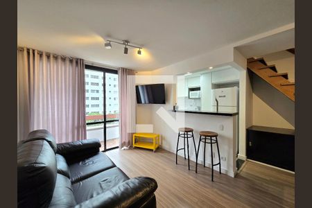 Sala de apartamento para alugar com 1 quarto, 70m² em Planalto Paulista, São Paulo