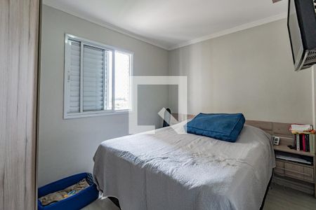 Suíte de apartamento à venda com 2 quartos, 56m² em Vila Caraguata, São Paulo