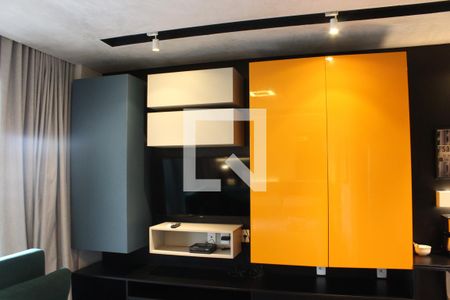 Sala de apartamento para alugar com 1 quarto, 39m² em República, São Paulo