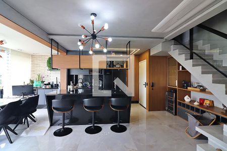 Sala/Cozinha de apartamento à venda com 2 quartos, 96m² em Jardim do Mar, São Bernardo do Campo