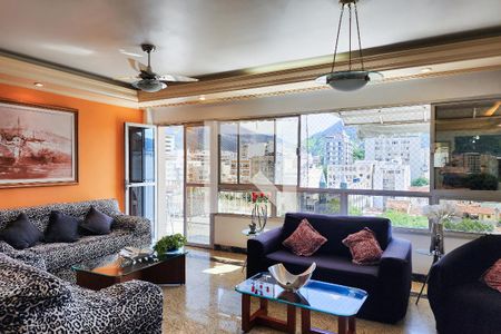 Sala  de apartamento à venda com 3 quartos, 143m² em Tijuca, Rio de Janeiro