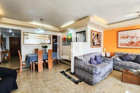 Sala  de apartamento à venda com 3 quartos, 143m² em Tijuca, Rio de Janeiro