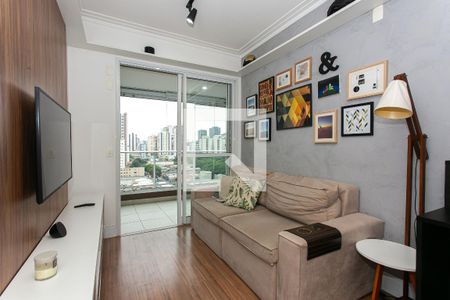Sala de apartamento à venda com 1 quarto, 51m² em Vila Gomes Cardim, São Paulo