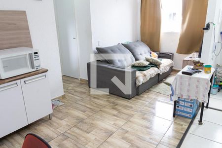 Sala de apartamento para alugar com 2 quartos, 48m² em Campo Grande, Rio de Janeiro